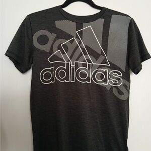 Adidas Boy’s Charcoal Graphic Tee